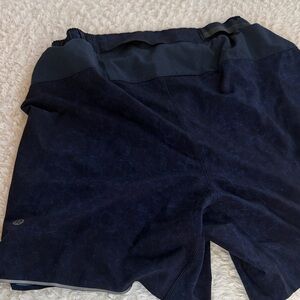 Lululemon Athletica Dark Blue Athletic Shorts